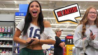 THE POOTER - Farting on People of Walmart - "I'm married, though!"