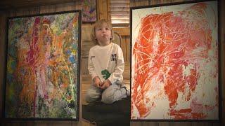 3-Year-Old Is Selling Paintings for Over $300,000