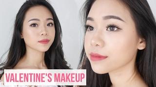 Beginner Valentine's Makeup & Hair using Drugstore and Local Brand