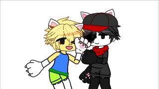 sad cat dance meme but its guest and noob(roblox//gacha club)