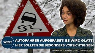 WETTER IN DEUTSCHLAND: Autofahrer aufgepasst! Frost und Regen sorgen für glatte Straßen