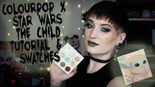 Colourpop x Star Wars The Child | First Impressions + Swatches