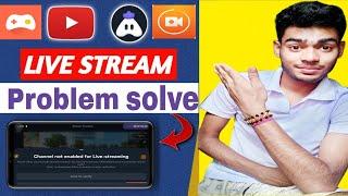 How To Fix Live Stream Error Problem | Live Streaming Android Problem | Turnip App YouTube Error |