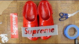 SUPREME X CROCS CUSTOM - We Made HISTORY!!!