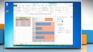 How to show & hide Secondary Axes in Bar Graphs in Excel 2013