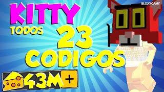 *23 CÓDIGOS DE KITTY* 43 MILHÕES DE QUEIJO!!! ROBLOX PROMOCODES