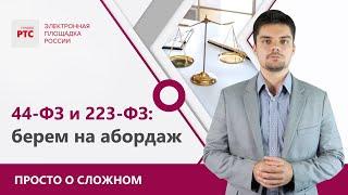 Особенности 44‑ФЗ и 223‑ФЗ: как разобраться начинающим участникам закупок?