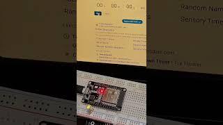 IoT based LED Controlling For Specific Time Using WiFi   #shorts #MrcrazyTinker #iot #respect