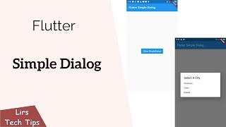 Flutter: Simple Dialog