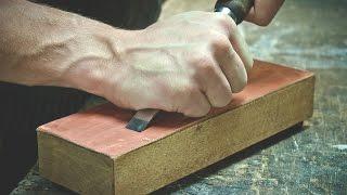 Making a Leather Bench Strop