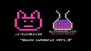 alchemystics - "quick tweakfix v1.0"