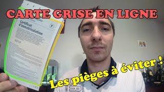 CARTE GRISE en ligne  Les PIEGES à EVITER ! ‍️ [VLOG #04]