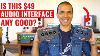 M-Audio M-Track Solo and Duo Review - BEST audio interface under $50!