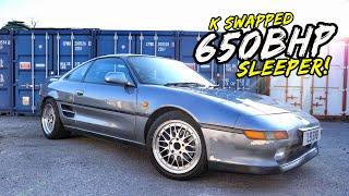 THIS 650BHP *K20 TURBO SWAPPED* MR2 IS NUTS!.. BUT ENDS BADLY