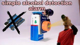 how to make a simple alcohol detector circuit without using arduino #trending #viral