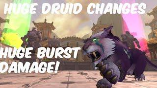 Feral feels amazing! BIG BURST! - Feral druid pvp the war within 11.1