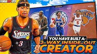 BEST 2-WAY INSIDE-OUT SHOT CREATOR BUILD ON NBA 2K23 OLD & NEW GEN!