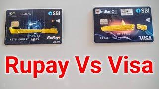 SBI Rupay Debit card Vs SBI Visa Debit card ?