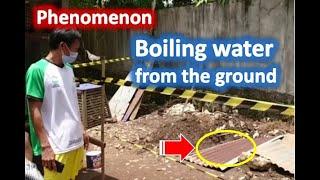 Natural Phenomenon of Boiling Water from the Ground Behind Residents' Houses in Maros