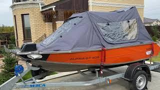 Лодка ALPINA GT 400. Честный отзыв после двух месяцев владения.
