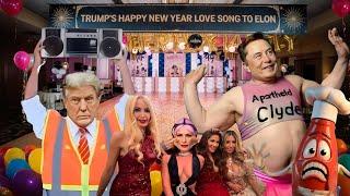 "In Your Code" AI Trump's Happy New Year Love Song to Elon