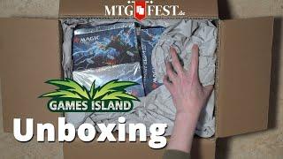 Unboxing a Sponsor package | Games Island | Magic: The Gathering