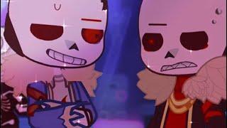 Costume party! //Sans aus// Happy Halloween!! // skit// AmIsChill