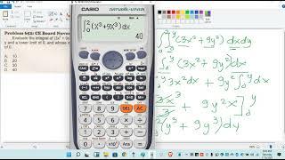 #20 DOUBLE INTEGRATION CALCULATOR TECHNIQUE TAGALOG