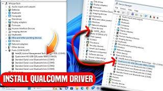 How To Install & Download Qualcomm HS USB QDLoader 9008 Driver/ QUsb_Bulk  Driver download 2024.