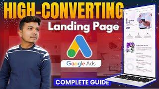 Create a High-Converting Landing Page for Google Ads