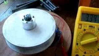 DIY Axial Flux alternator