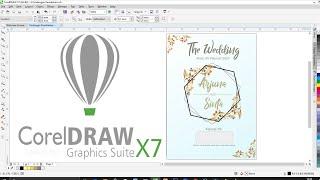 Tutorial Corel Draw - Membuat Cover Undangan Pernikahan