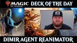 Magic the Gathering Deck DIMIR AGENT REANIMATOR deutsch traderonlinevideo MTG Trader 2019 Tutorial