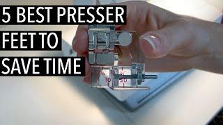 5 Best Presser Feet to save you time when sewing, Professional Sewing Techniques