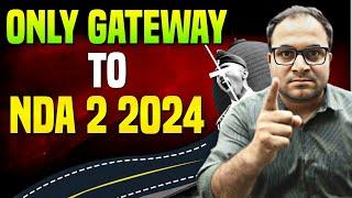 Road To NDA 2 2024 Best Way To Crack NDA 2 Written Exam Before It's Too Late- Learn with sumit