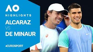 Carlos Alcaraz vs Alex de Minaur | Australian Open Charity Match 2025 Highlights 