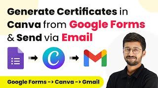 Generate Certificates in Canva from Google Forms and Send via Email (Canva Automation)