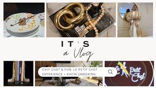 Chit Chat & Fun: Le Petit Chef 3D dinner experience + Shein Unboxing #interiordesign#HomeDecor