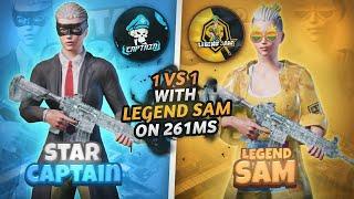 تحدي ضد يوتيوبر و تيك توكر مشهور على بنق ٢٦١ | 1vs1 With Legend Sam on 261ms