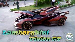 Proses pembuatan Lamborghini Vision GT // Reaction video viral 2022 By Rizky kecy Js