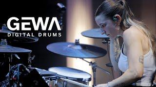 Interview and live with Giulliana Merello on GEWA digital drums