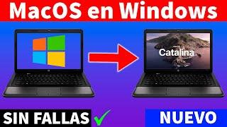  Como INSTALAR MacOS Catalina en Windows - PC / LAPTOP - Con Herramienta Virtualbox 2023