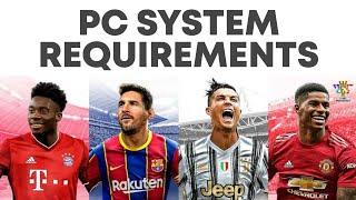 eFootball PES 2021 PC System Requirements | Minimum and Recommended requirements