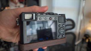 Panasonic LX100 J.B. Camera Pro Wood Grip - DSLR FILM NOOB