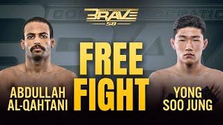 Abdulllah Al Qahtani VS Yong Soo Jung | FULL FIGHT | BRAVE CF 58