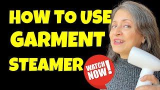 Garment Steamer kaise Use Kare   Quick and Easy DEMO For Wrinkle Free Fresh Clothes