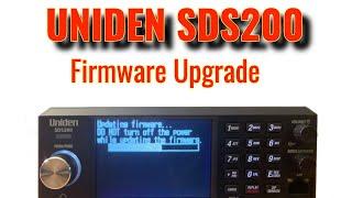 A simple 3 minute guide to updating the firmware in a Uniden SDS200