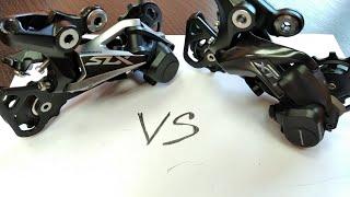 Переключатели Shimano XT и SLX (RD-M8000 vs RD-M7000)