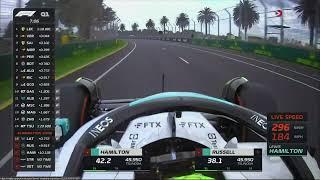 Lewis Hamilton MASSIVE Porpoising | Australian Grand Prix