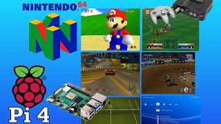 N64 Raspberry Pi 4 Retroarch Games Test